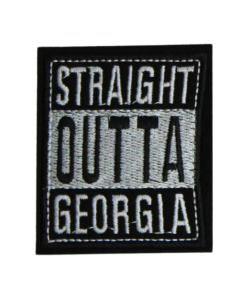 Straight Outta Georgia Patch (Small/Embroidery)