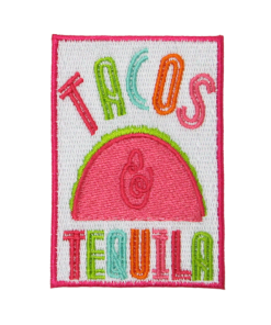 Tacos & Tequila Patch (Small/Embroidery)