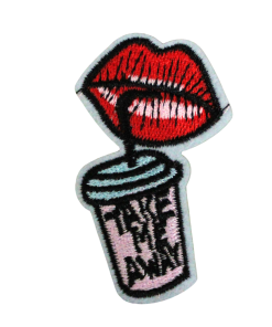 Take Me Away Drinking Patch (Small/Embroidery)