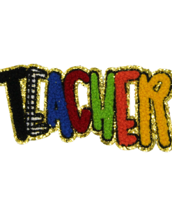 Teacher Patch (Medium/Chenille)