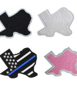 Texas State Map Patch (Small/Embroidery)