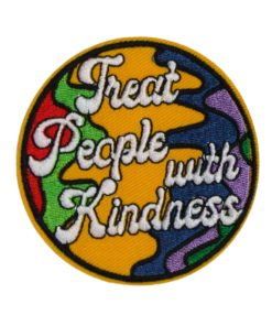 Treat People With Kindness Patch (Small/Embroidery)