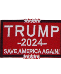 Trump 2024 Save America Again Patch (Small/Embroidery)