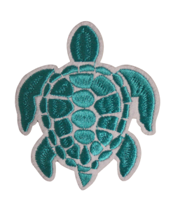 Turtle - Turquoise Patch (Small/Embroidery)