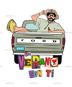 Un Verano Sin Ti Bad Bunny Dtf Transfer