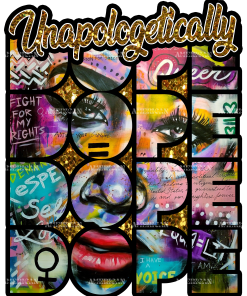 Unapologetically Dope-3 DTF Transfer