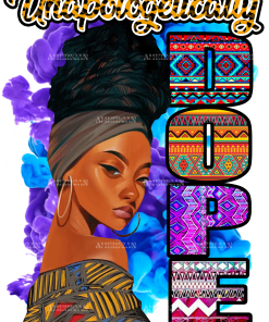 Unapologetically Dope Women-2 DTF Transfer