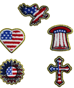 July 4th Patch (Small/Chenille)