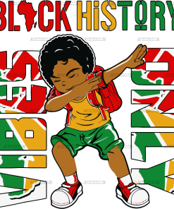 Black History Vibes Only DTF Transfer