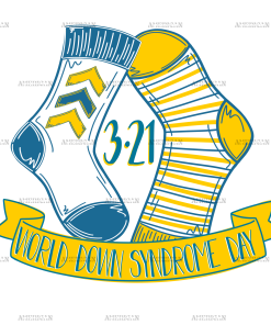 World Down Syndrome Day DTF Transfer