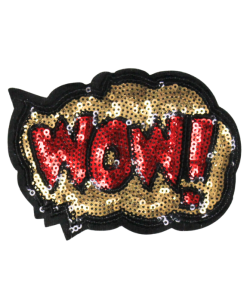 Wow Patch (Small/Sequin)