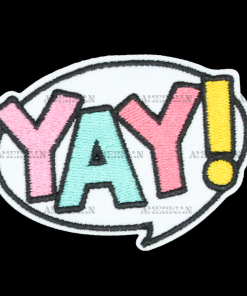 Yay Patch (Small/Embroidery)