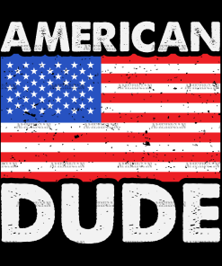 American Dude DTF Transfer