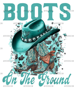 Boots On The Ground-13 DTF Transfer