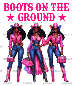 Boots On The Ground-15 DTF Transfer