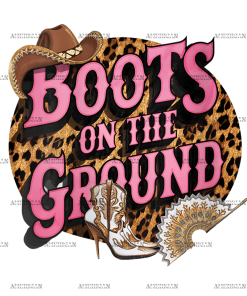 Boots On The Ground-16 DTF Transfer