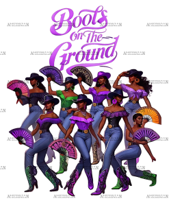 Boots On The Ground-19 DTF Transfer