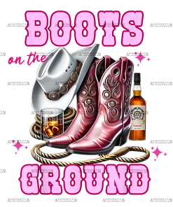 Boots On The Ground-2 DTF Transfer