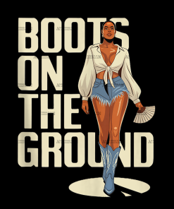 Boots On The Ground-21 DTF Transfer