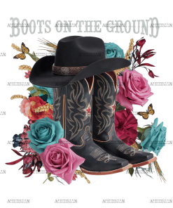 Boots On The Ground-23 DTF Transfer