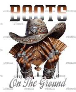 Boots On The Ground-24 DTF Transfer