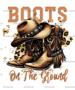 Boots On The Ground-28 DTF Transfer