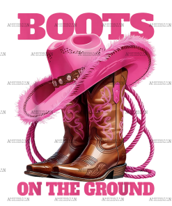 Boots On The Ground-30 DTF Transfer