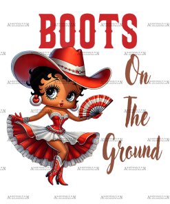 Boots On The Ground-32 DTF Transfer