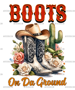 Boots On The Ground-37 DTF Transfer