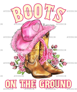 Boots On The Ground-39 DTF Transfer