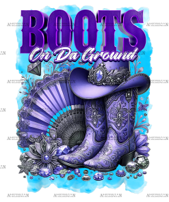 Boots On The Ground-42 DTF Transfer