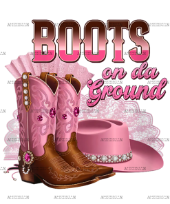 Boots On The Ground-43 DTF Transfer