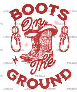 Boots On The Ground-47 DTF Transfer