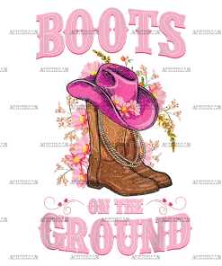 Boots On The Ground-48 DTF Transfer