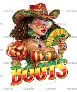 Boots On The Ground-8 DTF Transfer