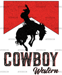 Cowboy Western DTF Transfer