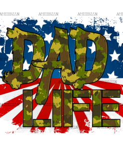 Dad Life-1 DTF Transfer