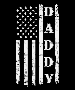 Daddy Flag DTF Transfer