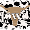 Howdy Western Cow DTF Transfer