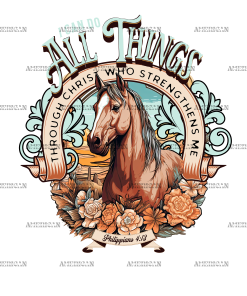 I Can Do All Things Through Christ Who Strengthens Me-1 DTF Transfer