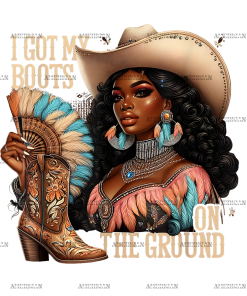 I Got My Boots On The Ground-3 DTF Transfer