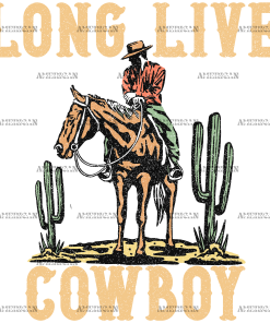 Long Live Cowboys DTF Transfer