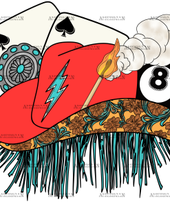 Lady Luck DTF Transfer