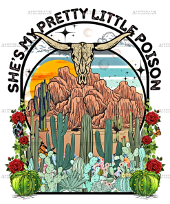 Pretty Little Poison DTF Transfer