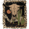 Retro Bull Skull DTF Transfer