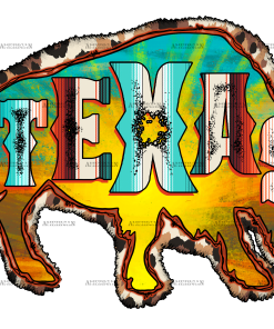 Texas Buffallo DTF Transfer