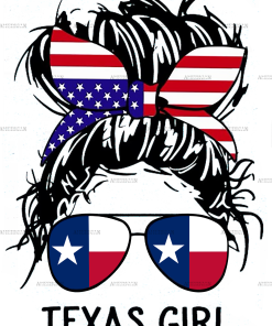 Texas Girl Sunglasses DTF Transfer