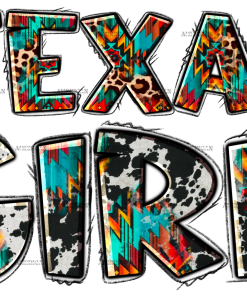 Texas Girl DTF Transfer