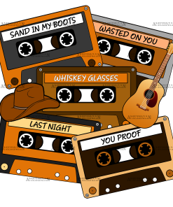 Wallen Cassettes DTF Transfer