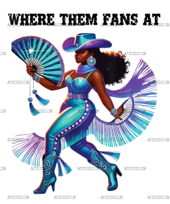 Where Them Fans At-2 DTF Transfer